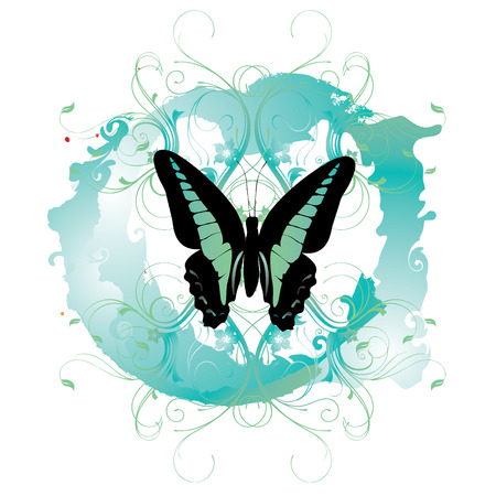 butterflyのイラスト素材