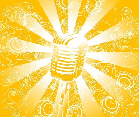 microphoneの写真素材