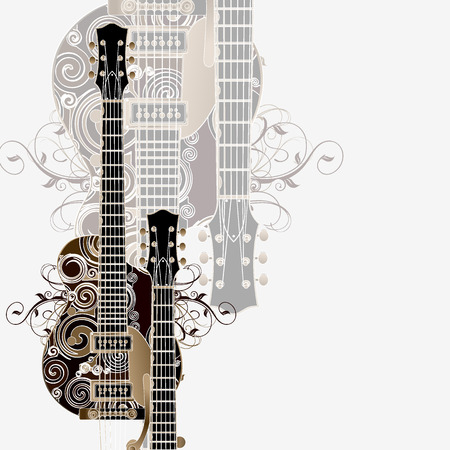 guitarのイラスト素材