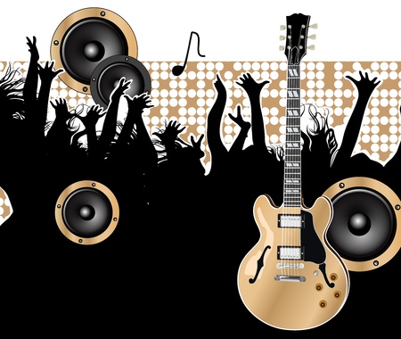 guitarのイラスト素材