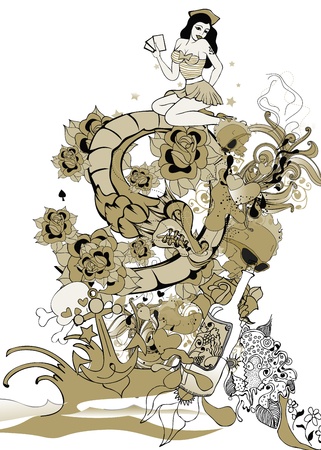 retroのイラスト素材