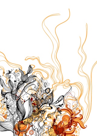 floralのイラスト素材