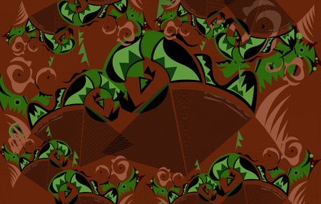 artistic backgroundのイラスト素材