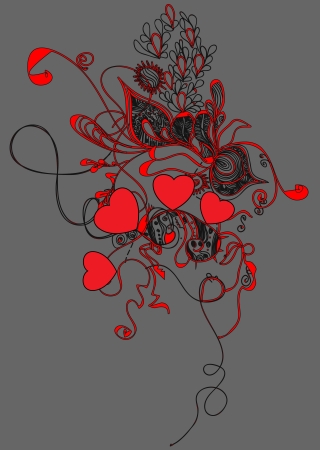artistic backgroundの写真素材