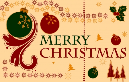 Chrismtas Cardのイラスト素材