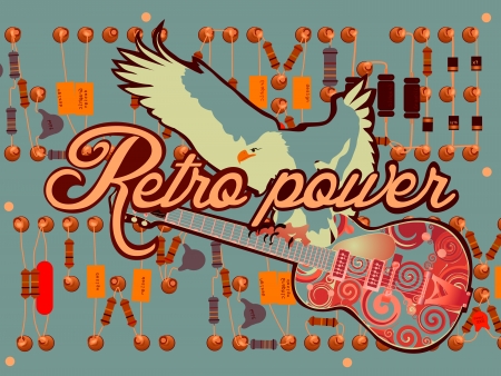 Retroのイラスト素材