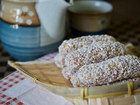 Korean Traditional Confectionery Hanの写真素材