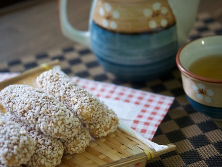Korean Traditional Confectionery Hanの写真素材