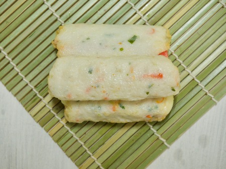 Asian food fish cake, fish pasteの写真素材