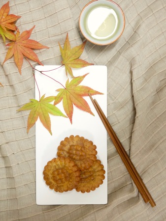 Korean food yakgwa (Honey Cookie)の写真素材