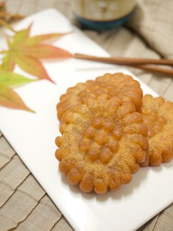 Korean food yakgwa (Honey Cookie)の写真素材