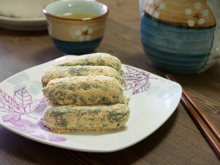 Korean traditional food Injeolmiの写真素材