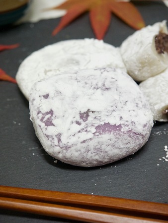 Korean traditional food glutinous rice cakeの写真素材