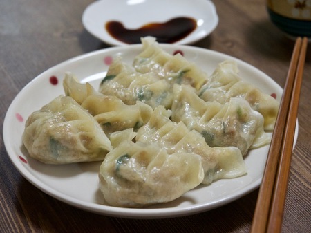 Asian food, dumplingsの写真素材
