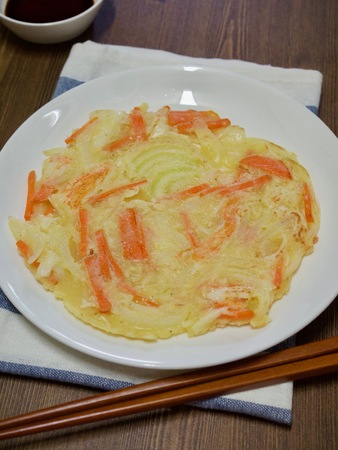 Korean style Pancake,の写真素材