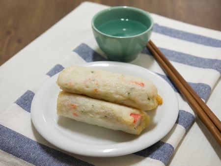 Asian food fish cake, fish pasteの写真素材