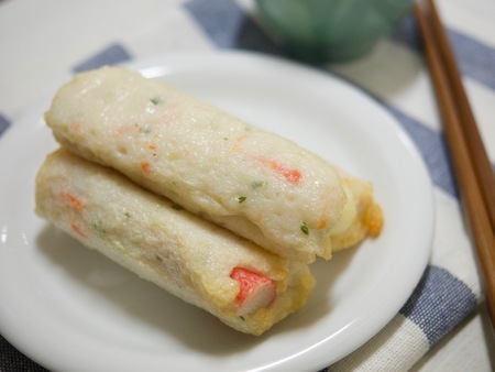 Asian food fish cake, fish pasteの写真素材