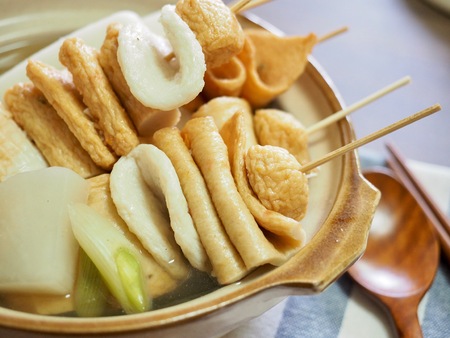 Asian food Fish paste stewの写真素材