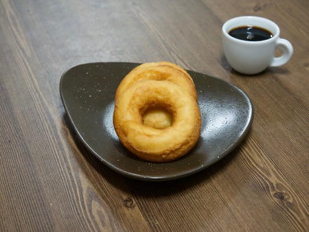 Donuts and coffeeの写真素材