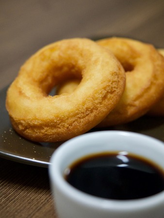 Donuts and coffeeの写真素材