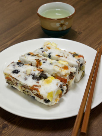 Korean food, nutrition rice cake