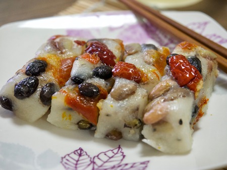 Korean food, nutrition rice cakeの写真素材