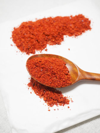 Korean red pepper powderの写真素材