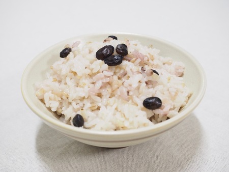 Asian food Multi-grain Riceの写真素材