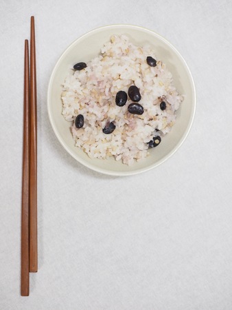 Asian food Multi-grain Riceの写真素材