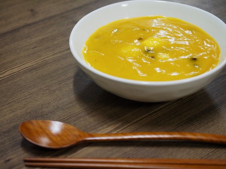 Korean food Pumpkin porridgeの写真素材