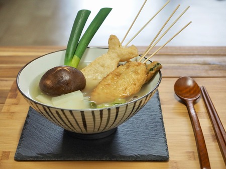 Asian food Fish paste stewの写真素材