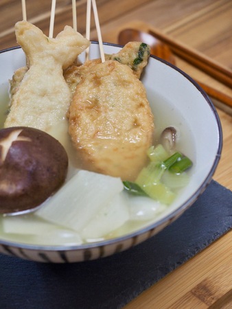 Asian food Fish paste stewの写真素材