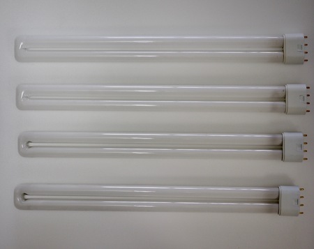 White fluorescent lightの写真素材