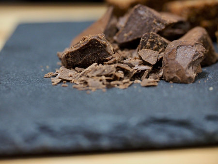 Chocolate cookies and chocolate
