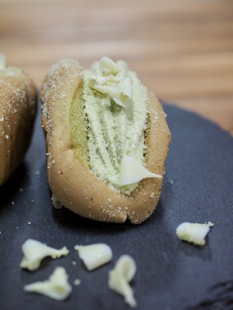 fresh cream omelet, Dairy omeletの写真素材