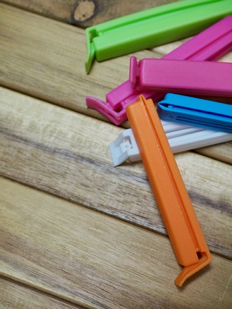 Bag tongs, Household goodsの写真素材