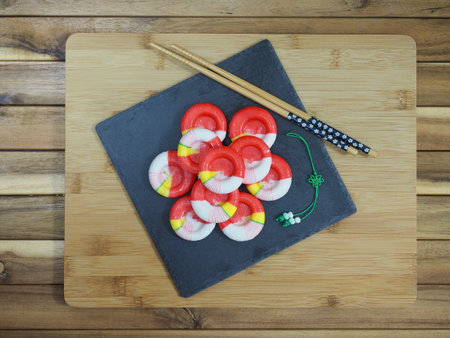 Korean traditional candyの写真素材