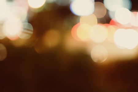 Light and Bokeh, focus blurの写真素材