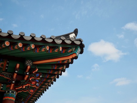 Korea cheongju mun-ui munsangwan, old official residenceの写真素材