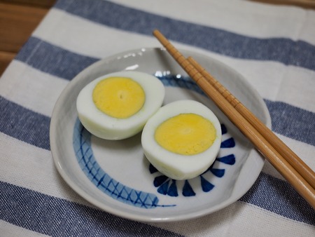 Asian food boiled eggの写真素材