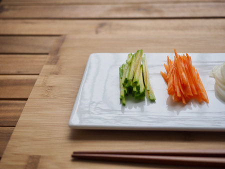 Food Ingredients Chopped vegetables