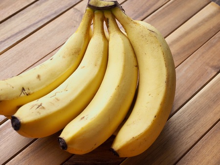 A ripe bananaの写真素材