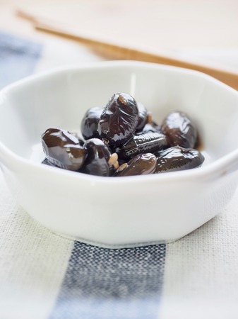 Asian food Simmered bean soy sauceの写真素材