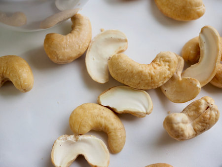 Cashew nuts in a coffee cup