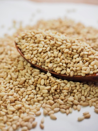 Sesame and spoonの写真素材