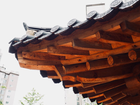Traditional resting building in Korea