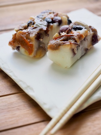 Korean food, nutrition rice cakeの写真素材