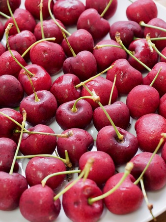 Fresh Organic Fruit Cherryの写真素材