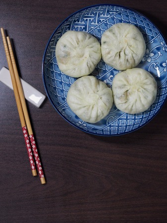 Asian food dumplings, Dim sum, Meat Dumplingsの写真素材