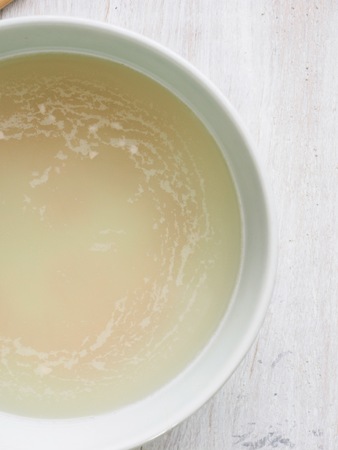 Korean traditional drink, sikhye, sweet rice drinkの写真素材